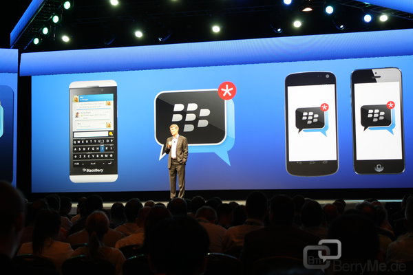 BlackBerry kündigt BBM für Windows Phone und Nokia X an