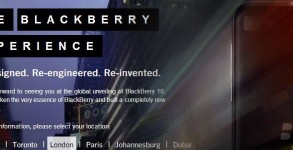 BlackBerry 10 Launch Event London