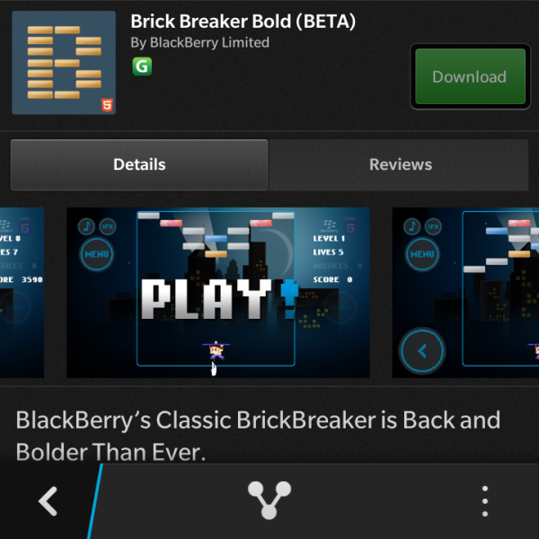 Brick Breaker ist zurück! Beta für BlackBerry 10 Geräte veröffentlicht