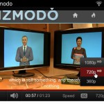 Youtube 720p Video im Bold 9900 Browser
