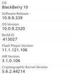 BlackBerry 10 DevAlpha OS 10.0.09.2320