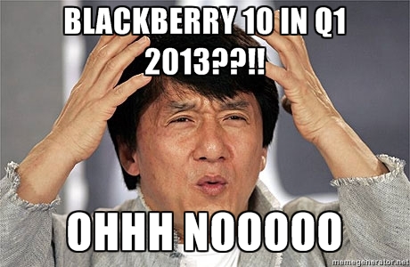 Start der neuen BlackBerry 10 Smartphones verzögert sich auf Q1 2013