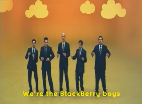 We are BlackBerry Boys – BlackBerry Werbung