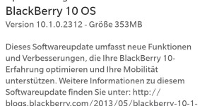 BlackBerry OS 10.1 Z10y
