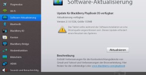 BlackBerry PlayBook Update v 2.1.0.1526
