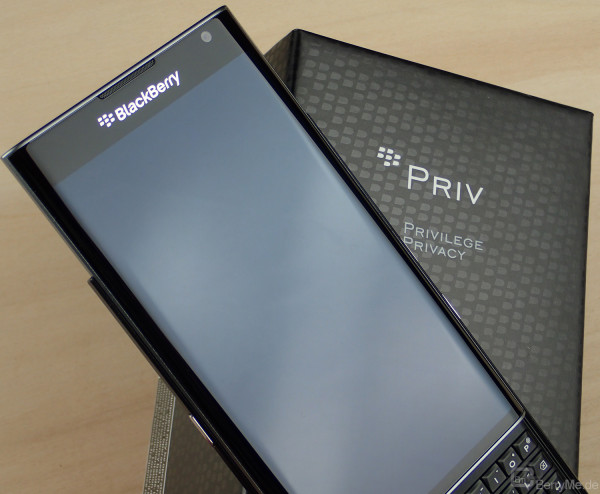 BlackBerry Priv – ausgepackt und angefasst