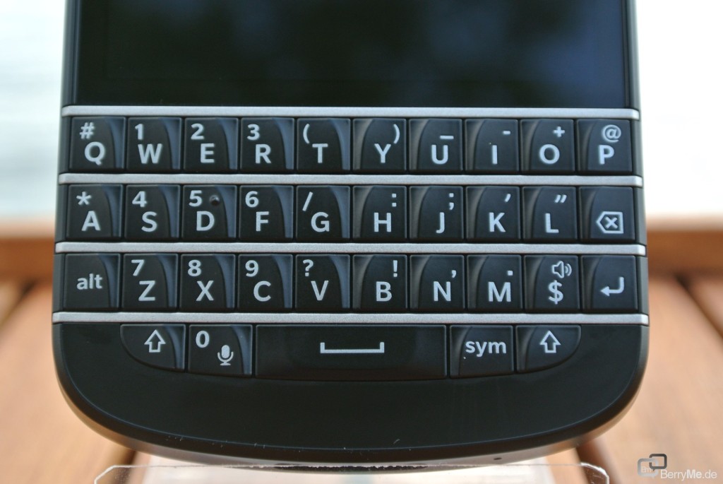 BlackBerry Q10 Tastatur