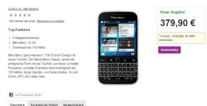 BlackBerryClassic Vodafone