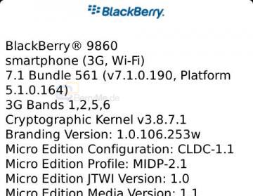 BlackBerry Torch 9860 OS 7.1.0.190 offiziell freigegeben von A1