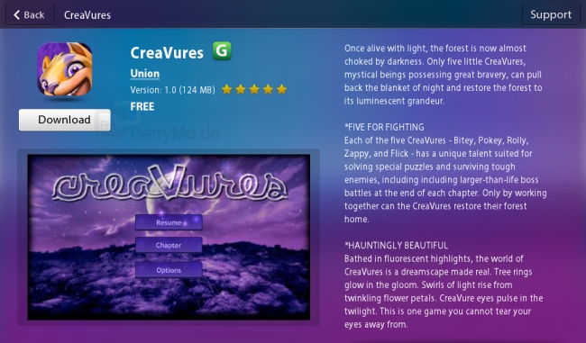 CreaVures AppWorld