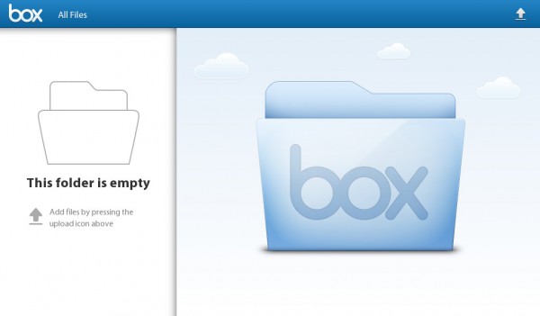 50GB kostenloser Cloudspeicher von Box bei Download der PlayBook App