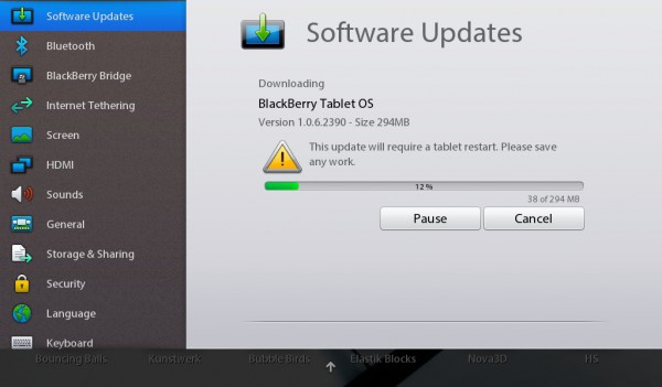 PlayBook OS Update v1.0.6.2390