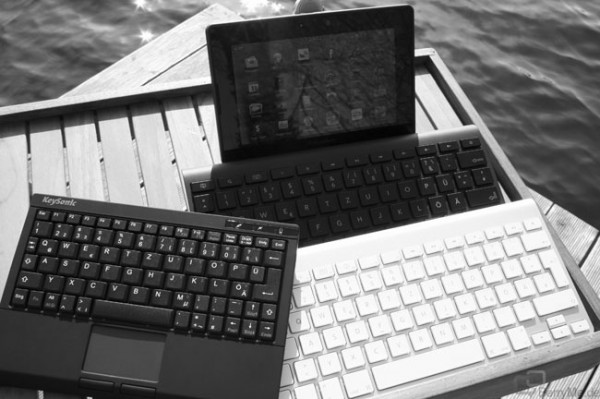 Bluetooth-Tastaturen für das BlackBerry PlayBook – mobile office, can it be true?