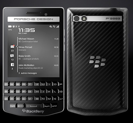 BlackBerry und Porsche Design stellen das P’9983 vor