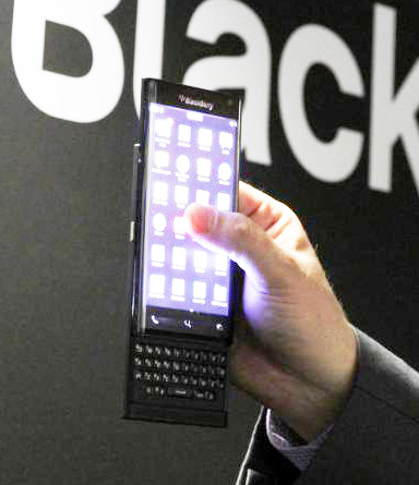 BlackBerry arbeitet an einem High-End Slider