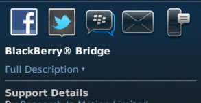 BlackBerry Bridge 1.0.5.6