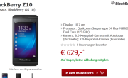 BlackBerry Z10 in Deutschland lieferbar